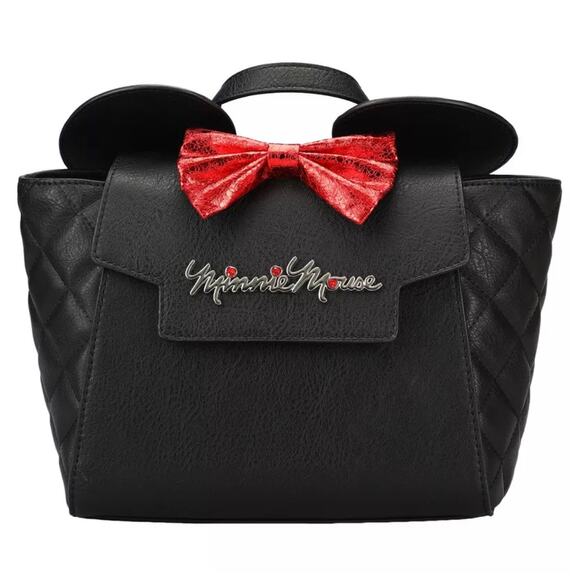 Disney Minnie Mouse Convertible Mini Backpack - Picture 1 of 9